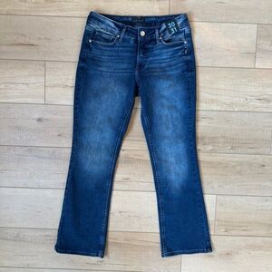 Silver Jeans Co. Elyse Slim Boot Jeans Womens 30x31 Blue Denim Stretch Bootcut